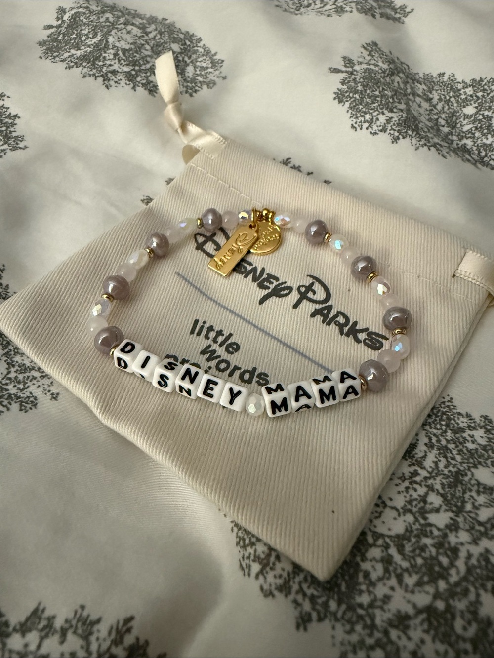 NWOT Little Words Project Disney Mama bracelet
